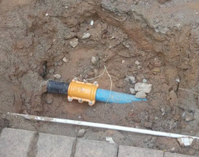 东川水管漏水检测的情况